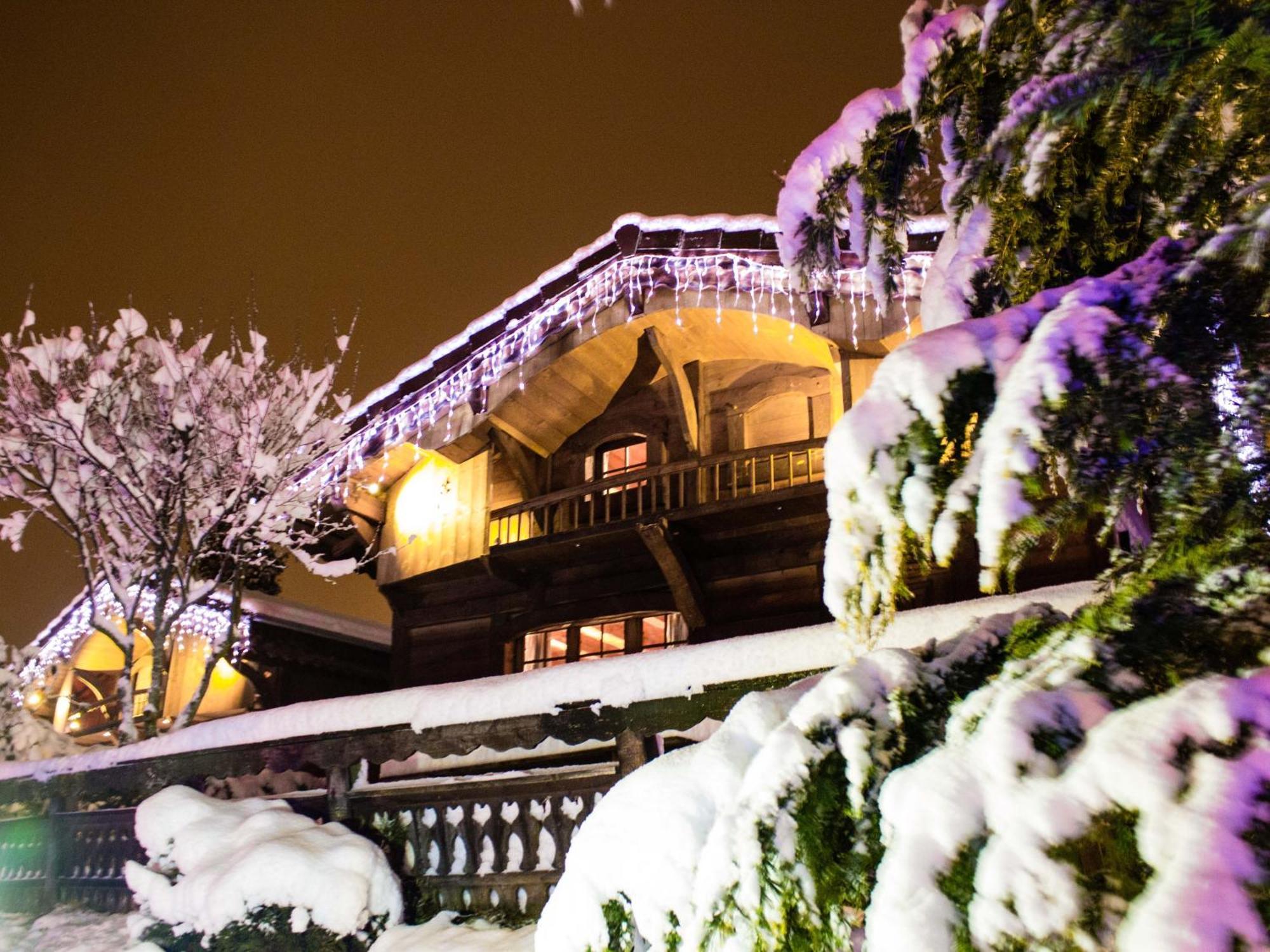Villa Les Greniers Du Mont Blanc Passy  Zimmer foto