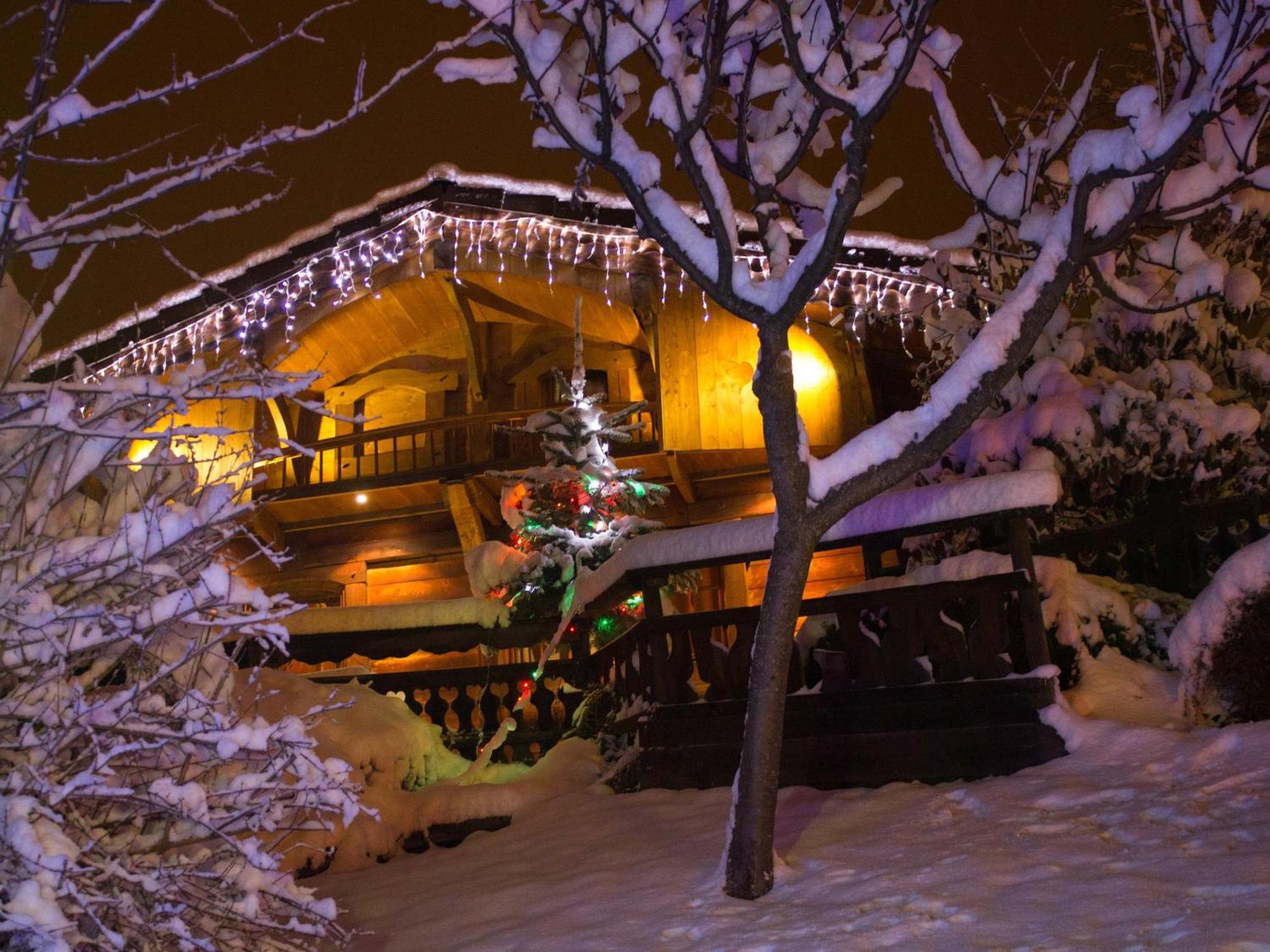 Villa Les Greniers Du Mont Blanc Passy  Zimmer foto