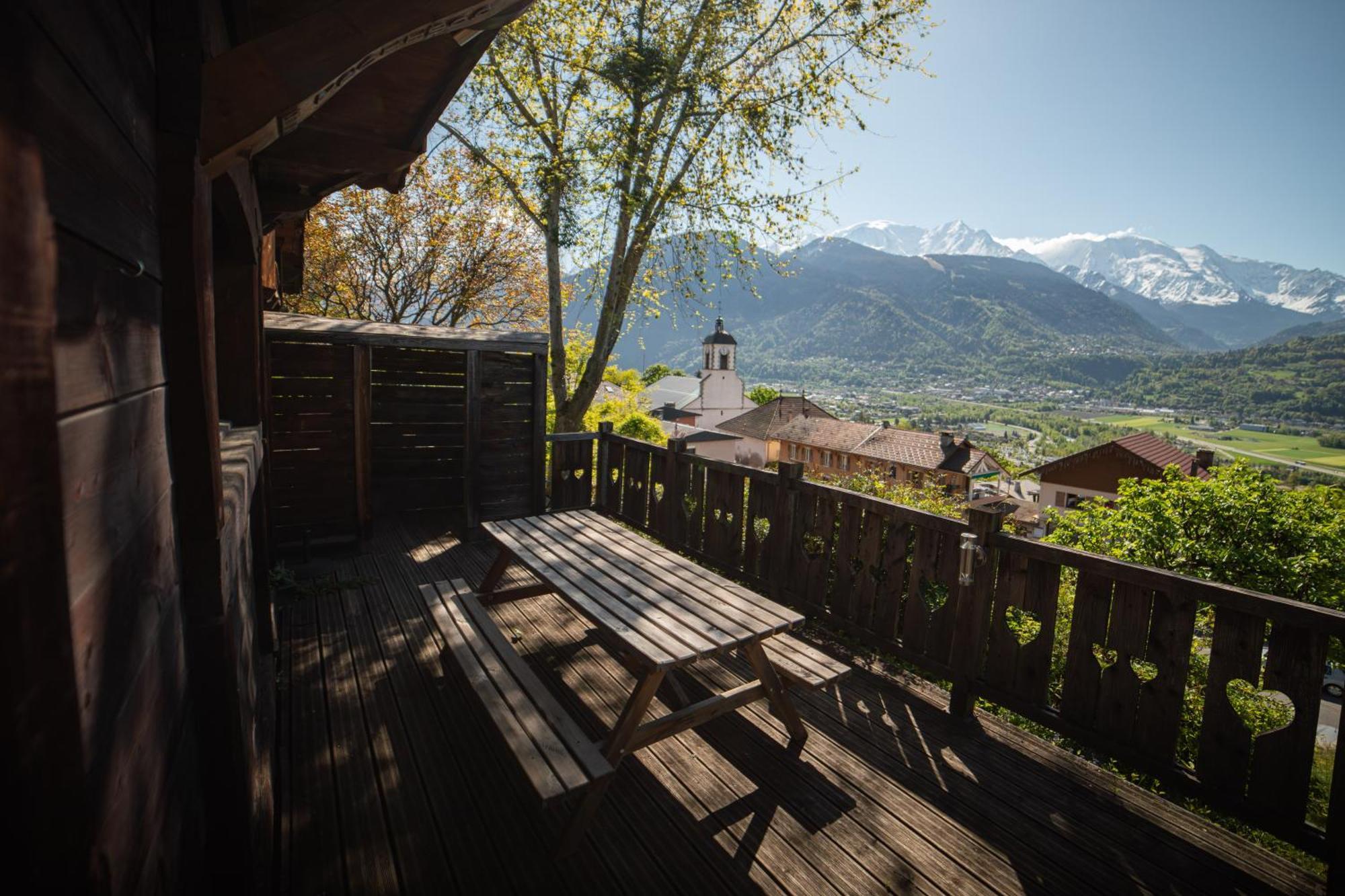 Villa Les Greniers Du Mont Blanc Passy  Exterior foto